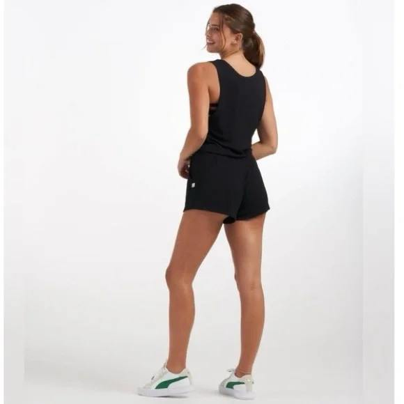 Vuori Torrey Romper in Black - Picture 3 of 8